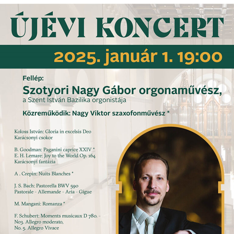Újévi koncert a főszékesegyházban