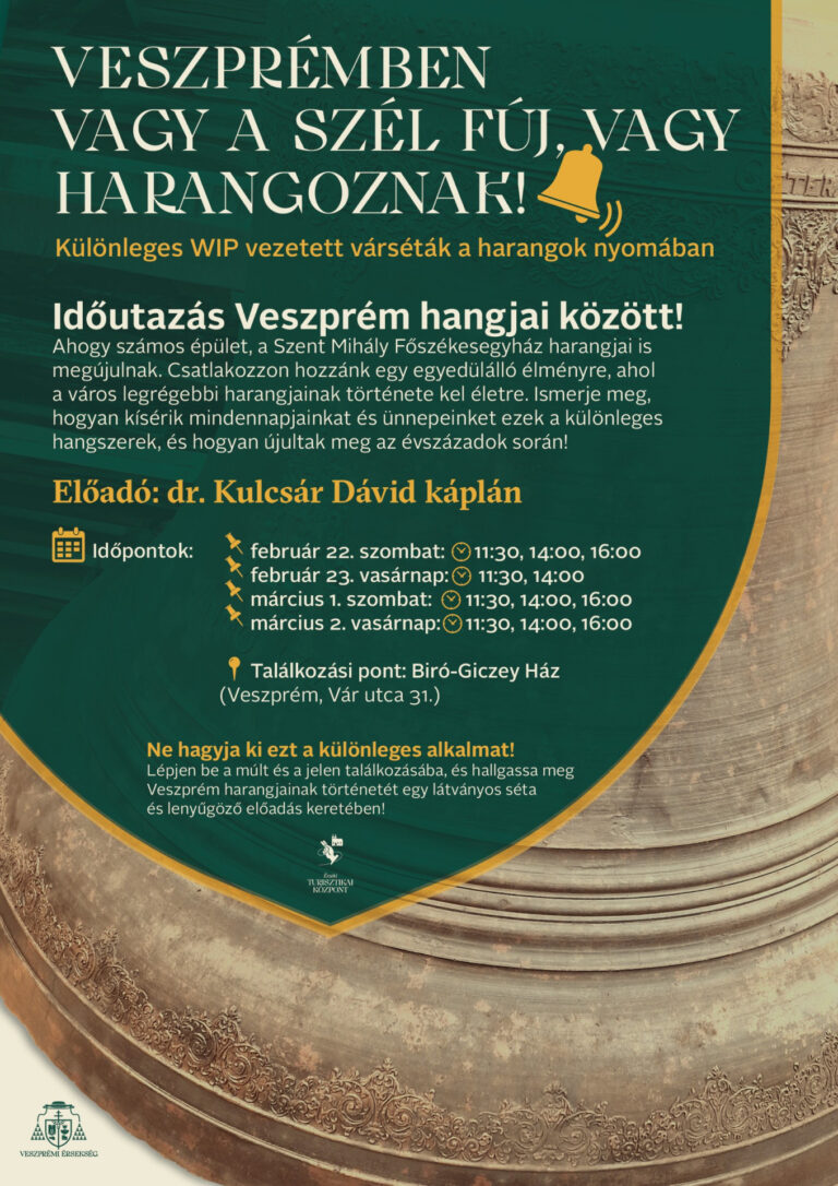 Megérkeztek az új harangok!